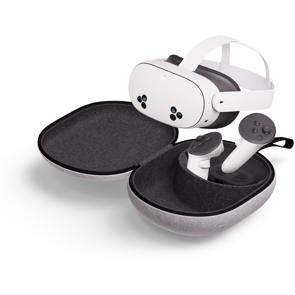 Meta Quest Compact Carrying Case, Quest 3/3S, Refreshed Compact