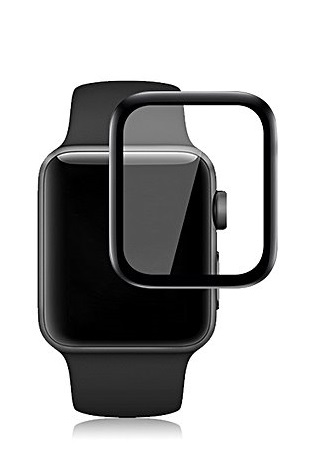 Obrázok Mocolo 5D Tvrzené Sklo Black pro iWatch 1,2,3,4 38mm 8596311109591