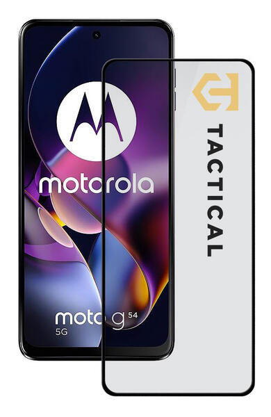 Tactical Glass Shield 5D sklo pro Motorola G54 5G/Power Edition Black