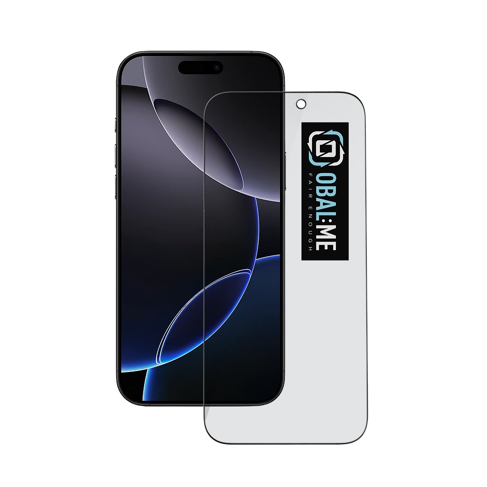OBAL:ME Privacy 5D Tvrzené Sklo pro Apple iPhone 17 Pro Max Black