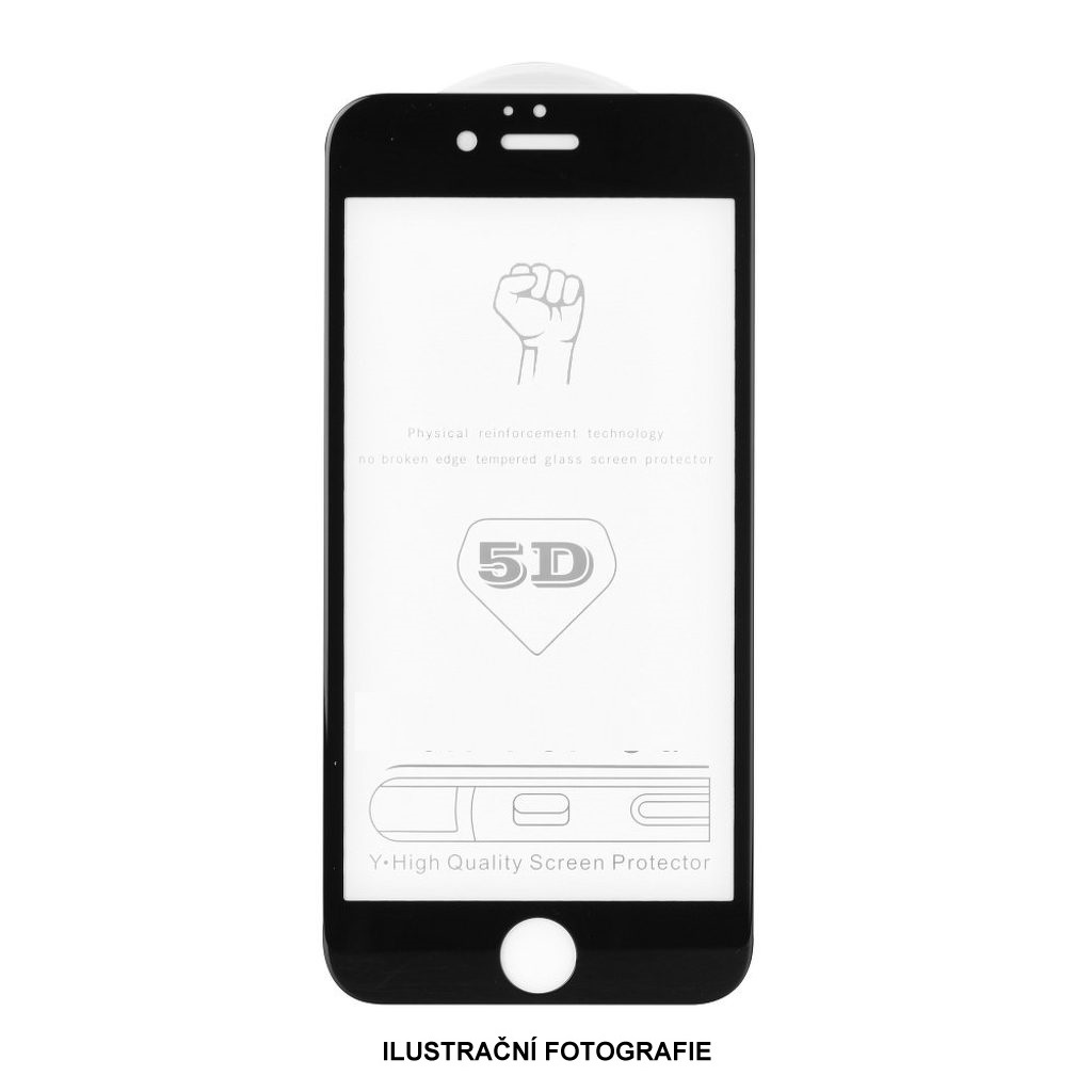 5D tvrzené sklo iPhone 11 Black (FULL GLUE)