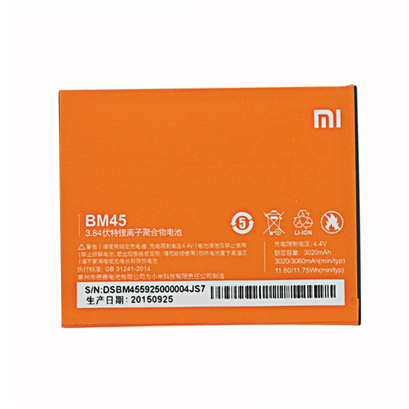 Obrázok Xiaomi BM45 Baterie Xiaomi BM45 original 3060mAh (Bulk)