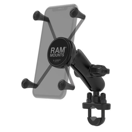 RAM sestava - velký držák X-Grip se středním ramenem a úchytem U-Bolt na průměr 0,50 ''až 1,25''