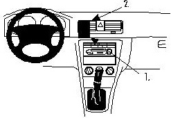 Brodit ProClip mont. konzole pro Octavia Amb.01-04