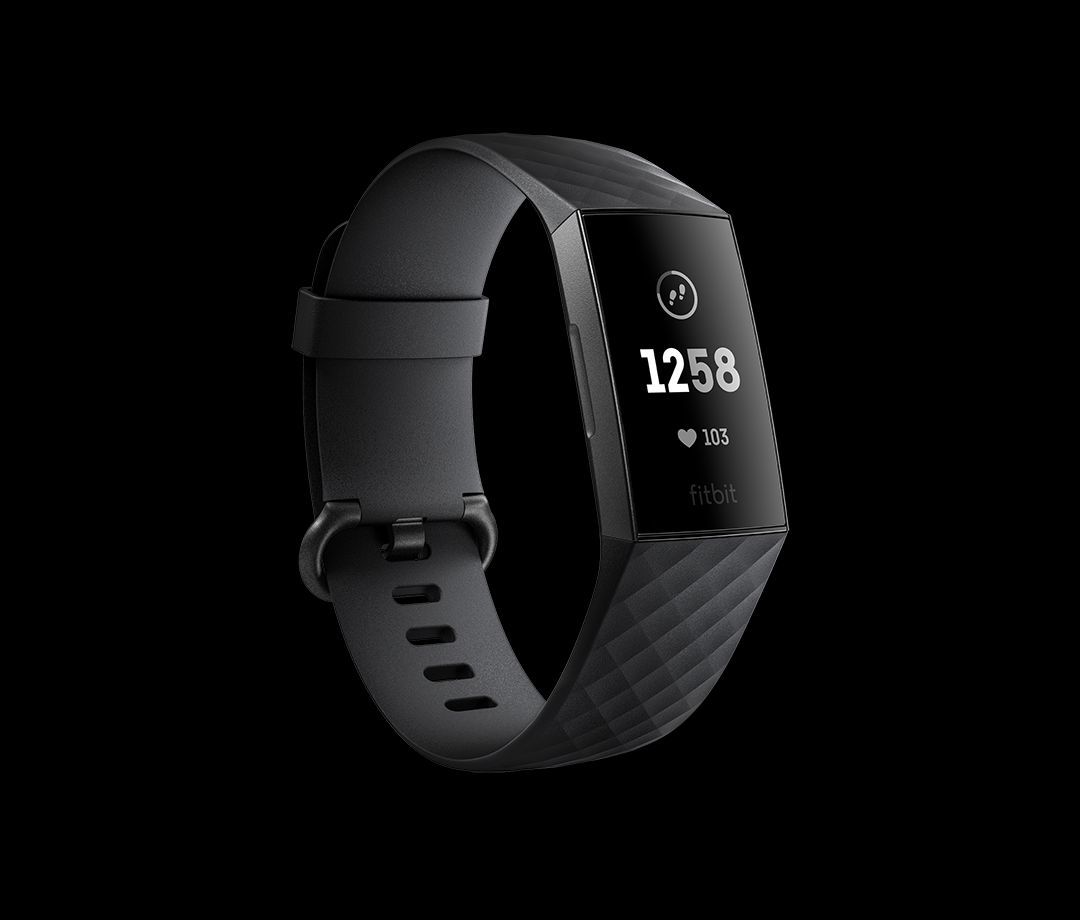 Obrázok Fitbit Charge 3 - Graphite / Black FB409GMBK-EU