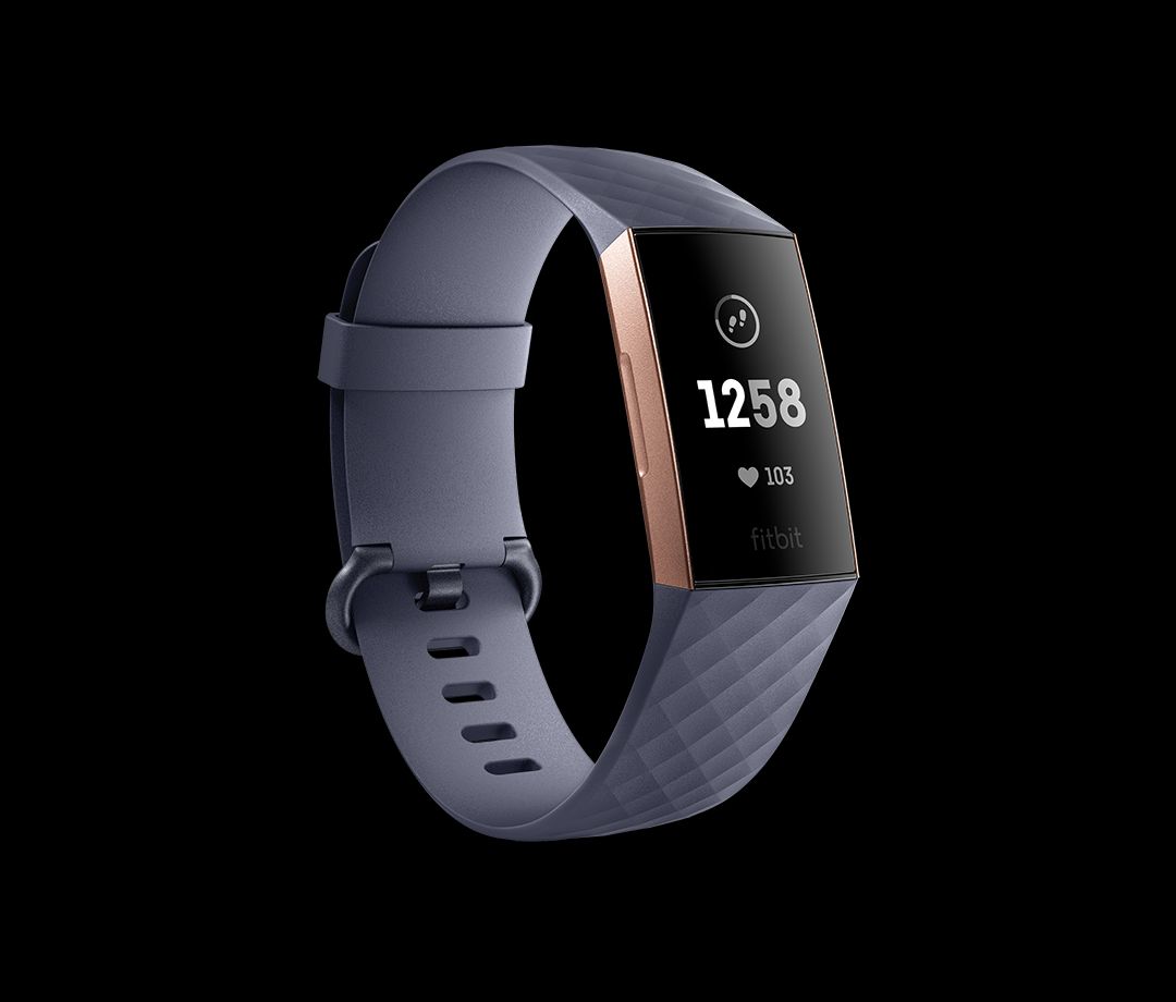 Obrázok Fitbit Charge 3 - Rose Gold / Blue Grey FB409RGGY-EU