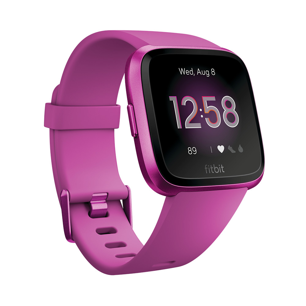 Obrázok Inteligentné hodinky Fitbit Versa Lite - Mulberry Case / Mulberry Band (FB415PMPM) 
