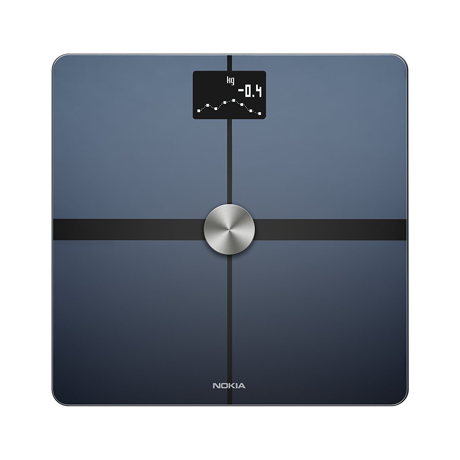 Obrázok Nokia Body + Full Body Composition WiFi Scale - Black (WBS05-Black-All-Inter)