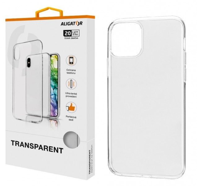 Obrázok ALIGATOR Pouzdro Transparent Apple iPhone 11 Pro MAX PTA0034