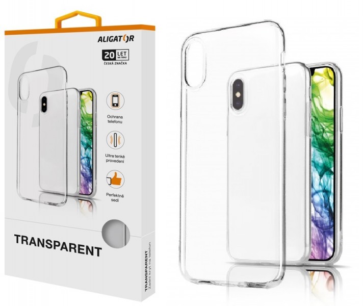 Obrázok ALIGATOR Pouzdro Transparent Xiaomi Redmi Note 8T PTA0042