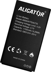 ALIGATOR baterie A930/A770/A775/D860 1700mAh origi