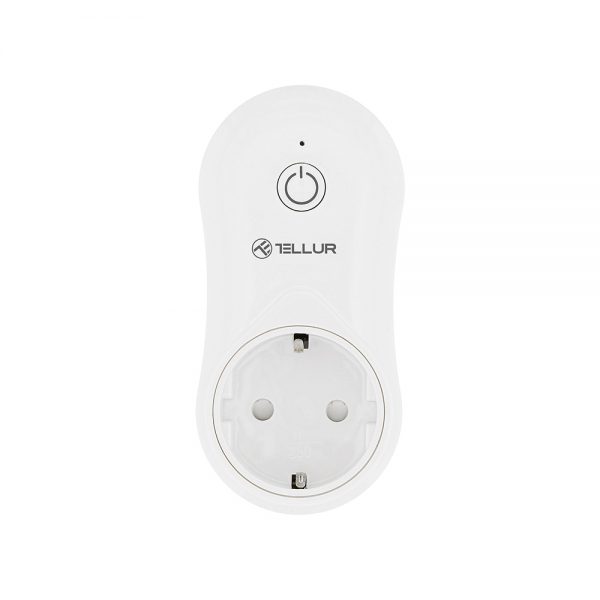 Tellur WiFi Smart AC Plug, zásuvka, 1x USB 1A, 2400W, 10A, bílá