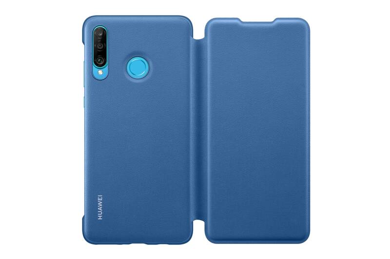 Obrázok Huawei Original Wallet Puzdro Blue na P30 Lite (51993080)