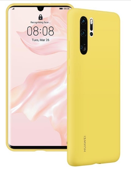 Obrázok Huawei Original Silikónové Puzdro Yellow na P30 Pro (51992880)