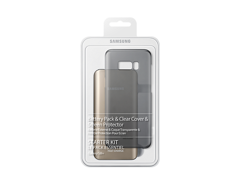 Obrázok Samsung Kit (BatteryPack+ClearCover) pro S8+ Black