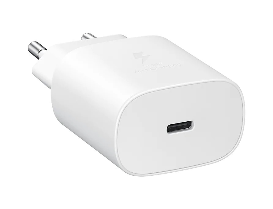 Obrázok Samsung EP-TA800, rychlonabíjení, USB-C, 25W, kabel 1m (EP-TA800XWEGWW) biely