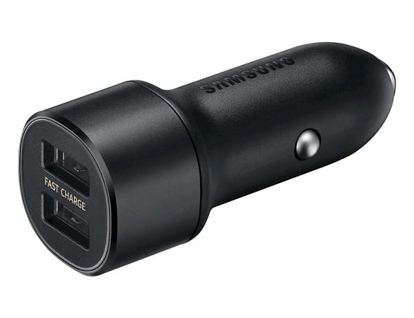 Obrázok Samsung Duálna autonabíjačka s podporou ultra rýchleho nabíjania 45 W a dvoma konektormi USB-C a USB (EP-L5300XBEGEU)