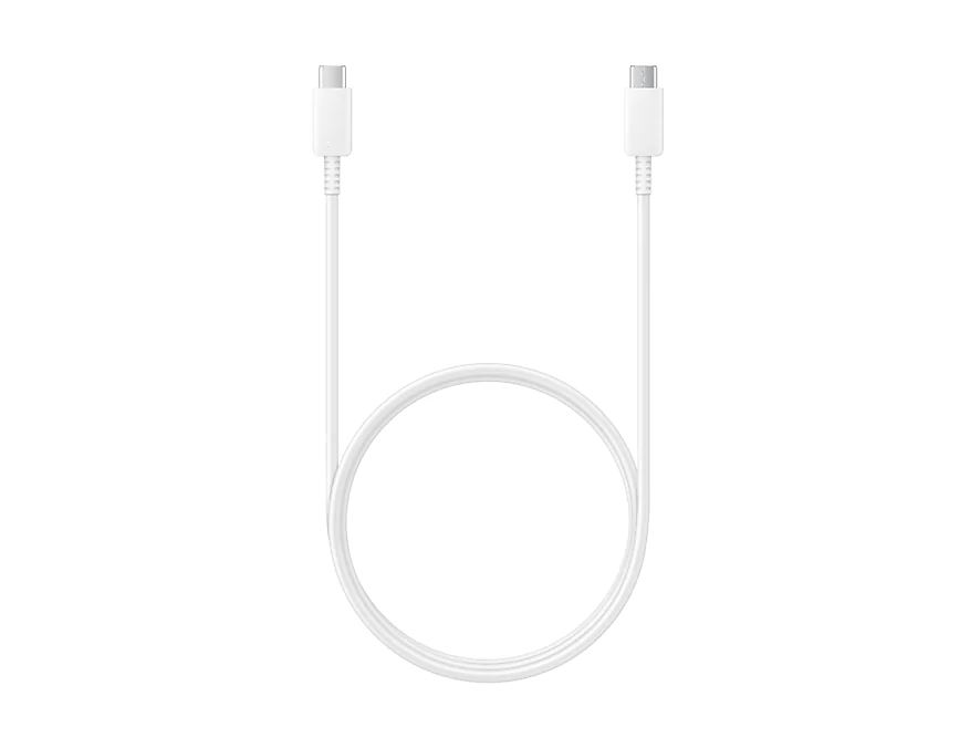 Obrázok Samsung Prepojovací kábel USB-C na USB-C, biely (EP-DN975BWEGWW)