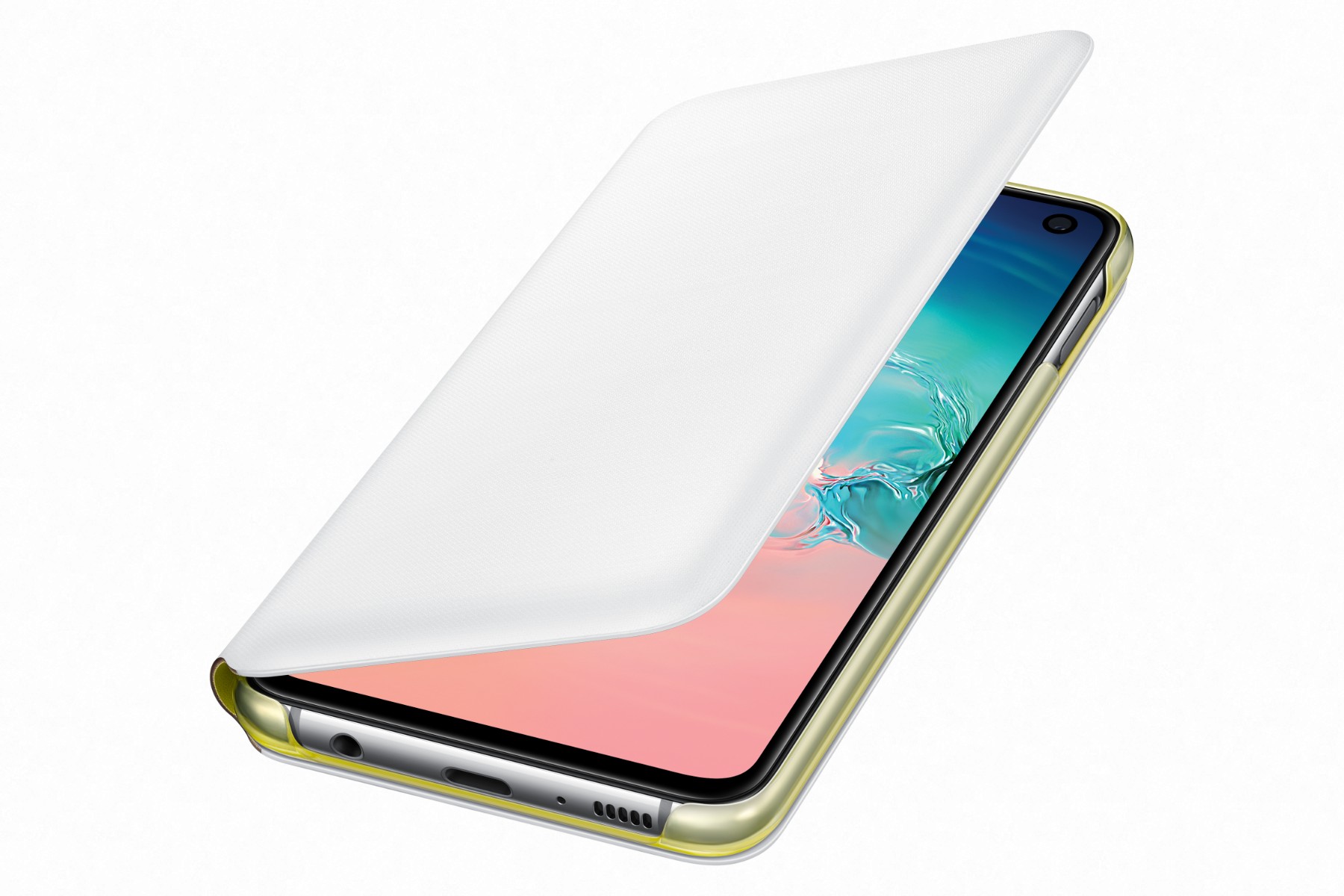 Obrázok Samsung Galaxy S10e LED View Cover bílý (EF-NG970PWEGWW)