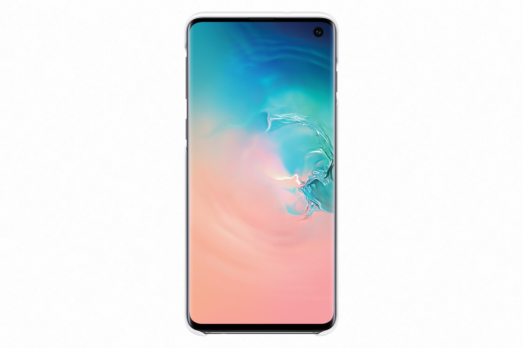 Obrázok Samsung Galaxy S10 LED Cover bílý (EF-KG973CWEGWW)