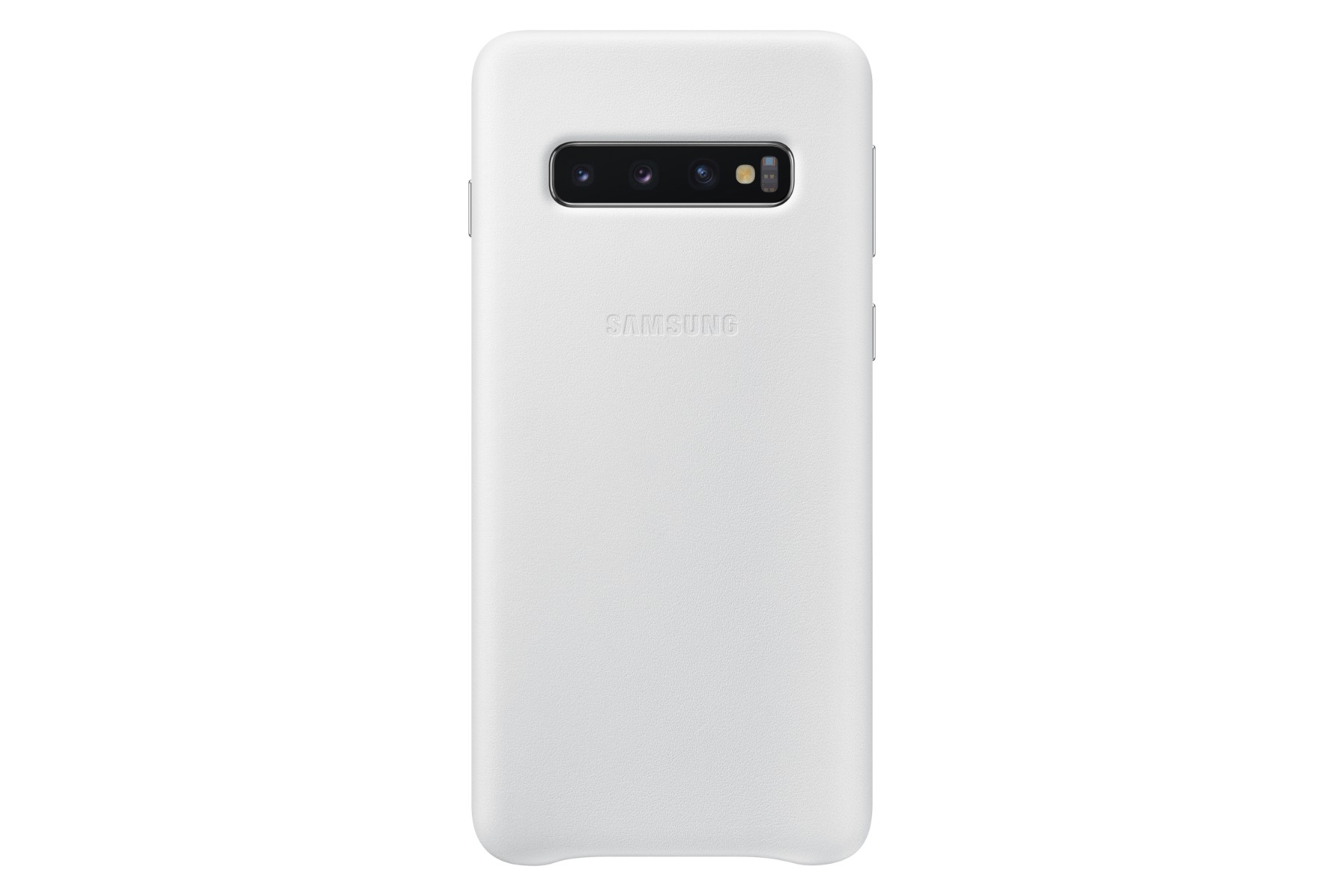 Obrázok Samsung Galaxy S10 Leather Cover bílý (EF-VG973LWEGWW)