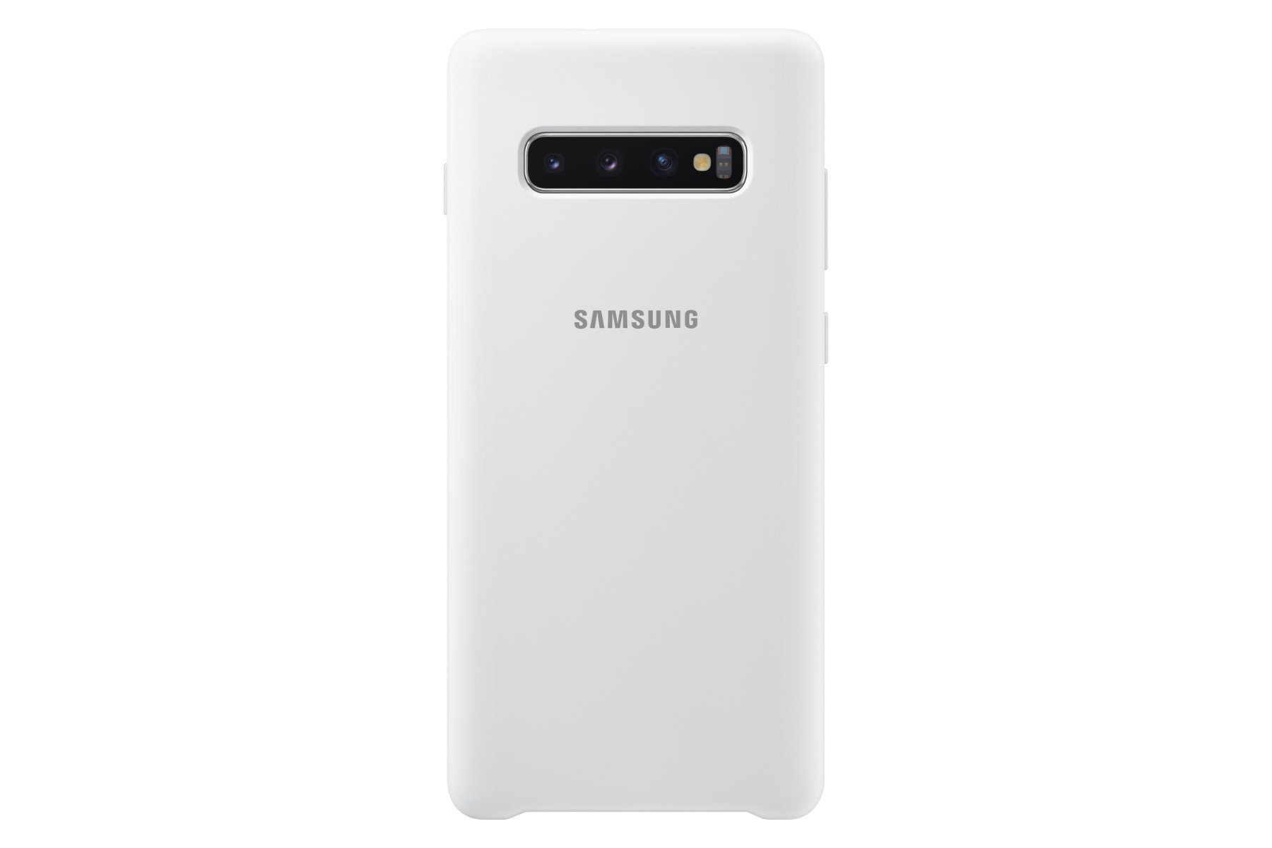 Obrázok Samsung Galaxy S10+ Silicone Cover bílý (EF-PG975TWEGWW)