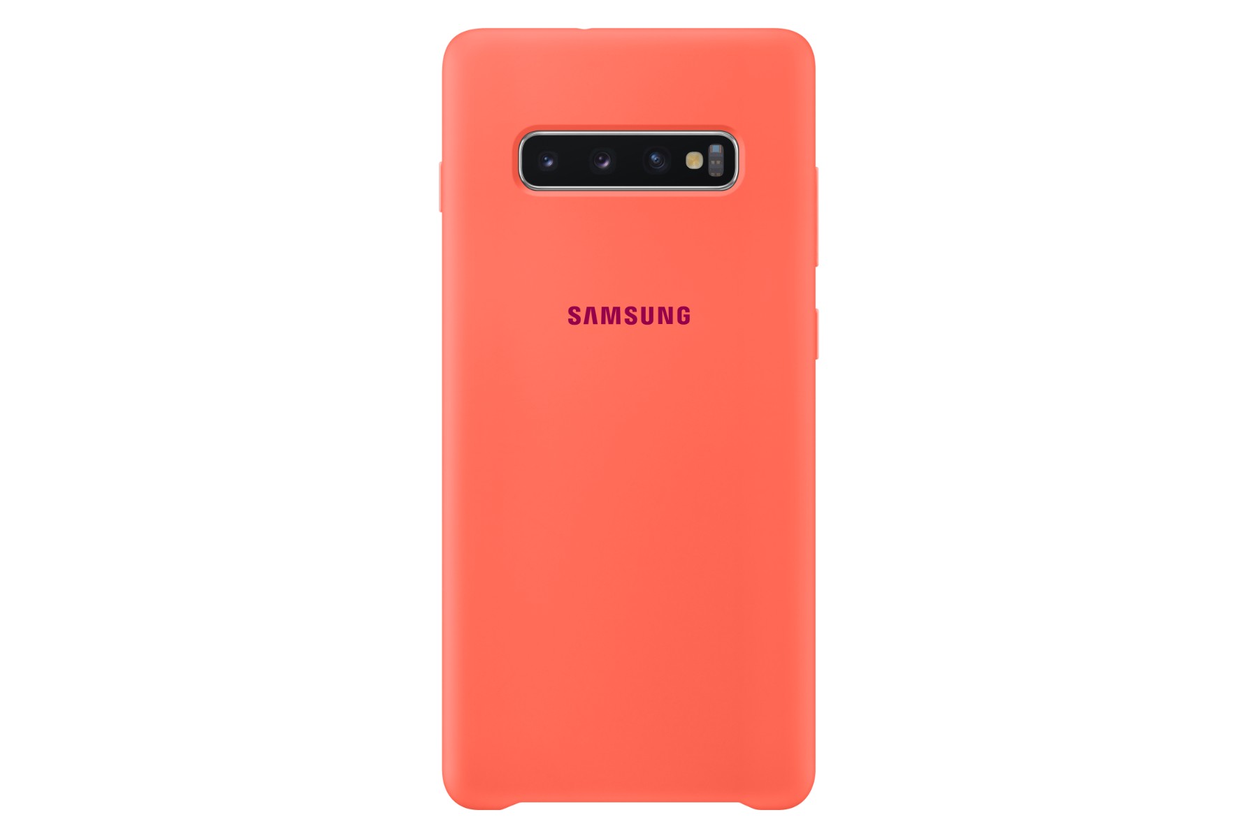 Obrázok Samsung Galaxy S10+ Silicone Cover neonově růžový (EF-PG975THEGWW)