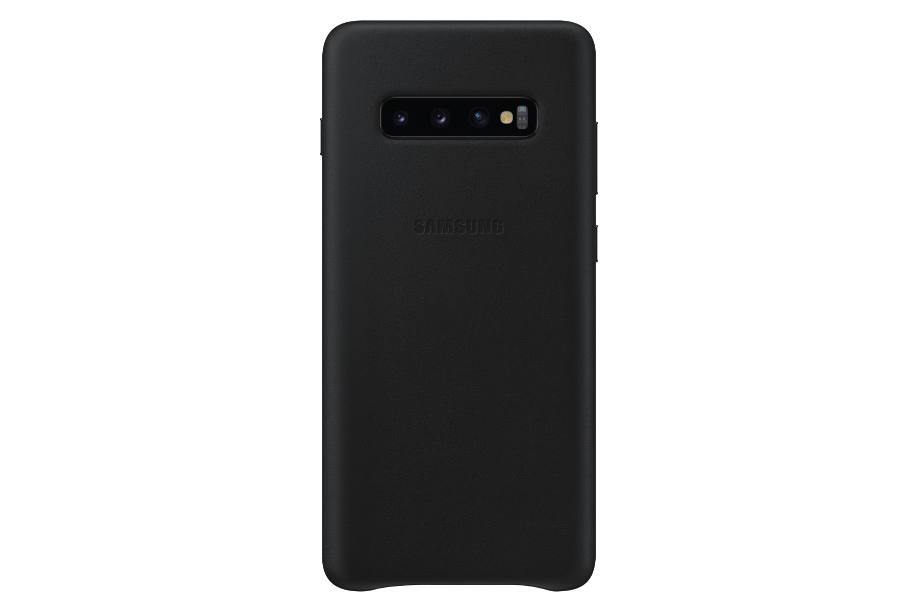 Obrázok Samsung Galaxy S10+ Leather Cover černý (EF-VG975LBEGWW)