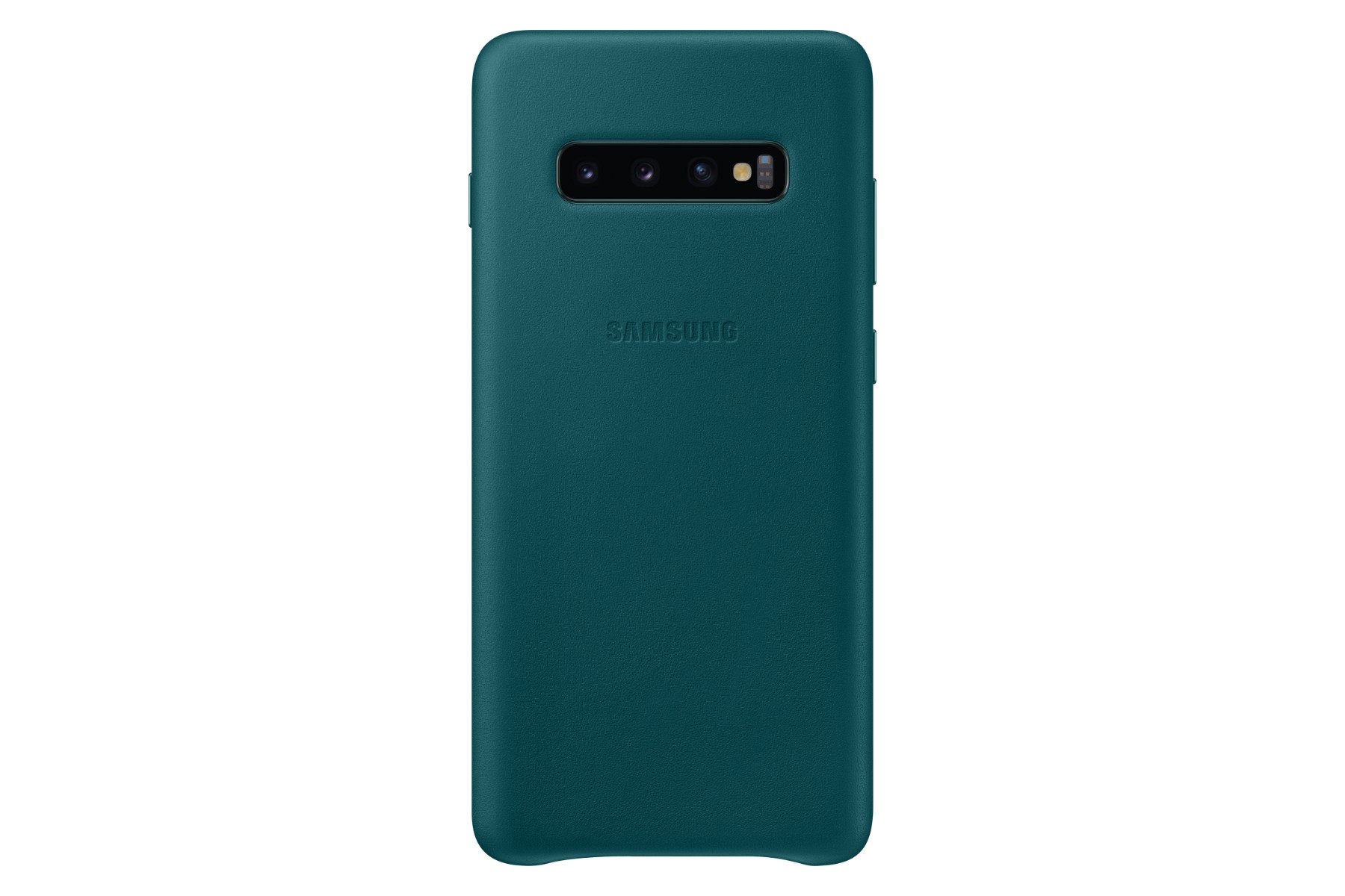 Obrázok Samsung Galaxy S10+ Leather Cover zelený (EF-VG975LGEGWW)