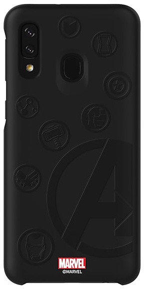 Obrázok Samsung Smart Cover Avengers pro Galaxy A40 (GP-FGA405HIBJW) čierny