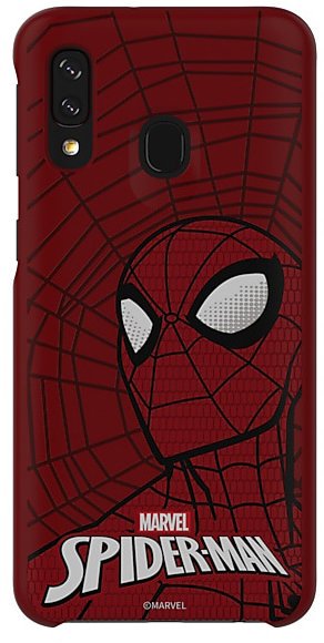 Obrázok Samsung Smart Cover Spider-Man pro Galaxy A40 (GP-FGA405HIBRW) červený