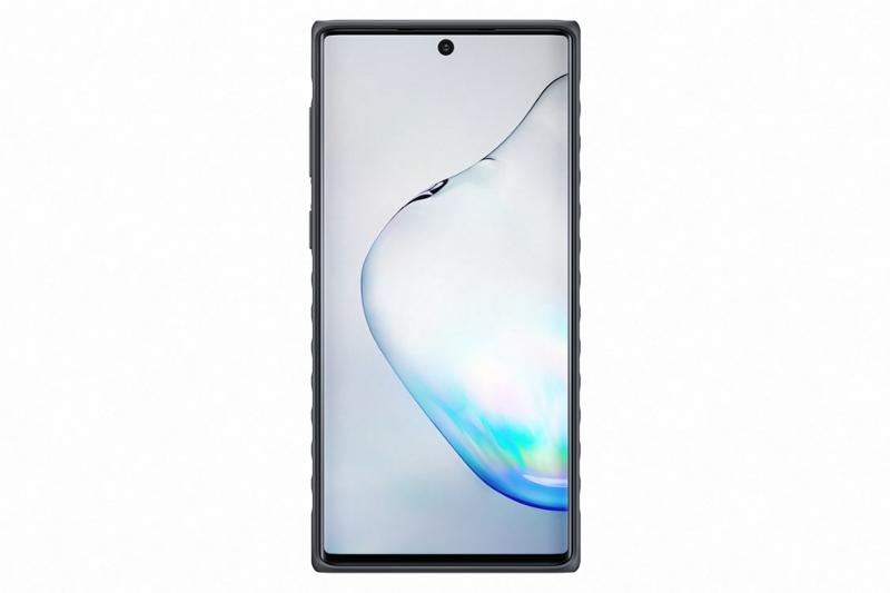 Obrázok Samsung Tvrdený ochranný zadný kryt so stojanom na Galaxy Note10 čierny (EF-RN970CBEGWW)