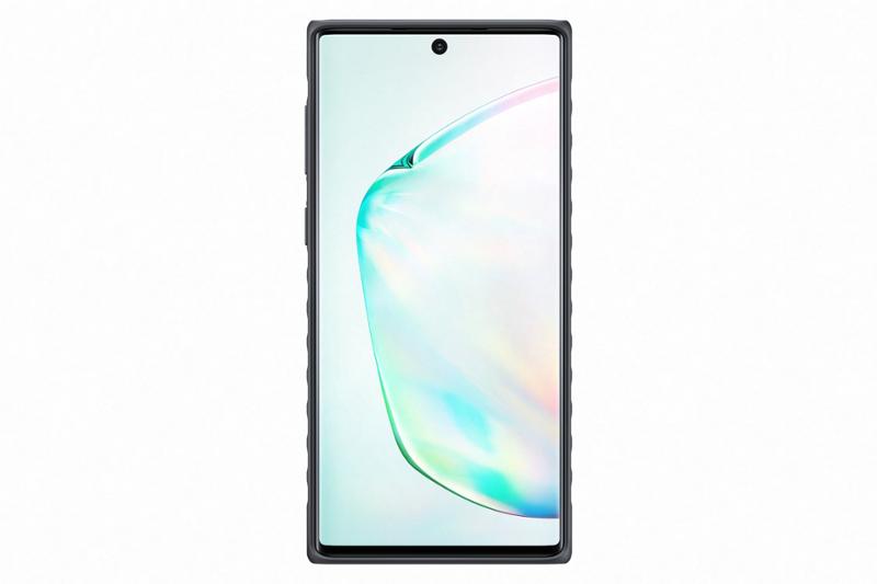 Obrázok Samsung Tvrdený ochranný zadný kryt so stojanom na Galaxy Note10 strieborný (EF-RN970CSEGWW)