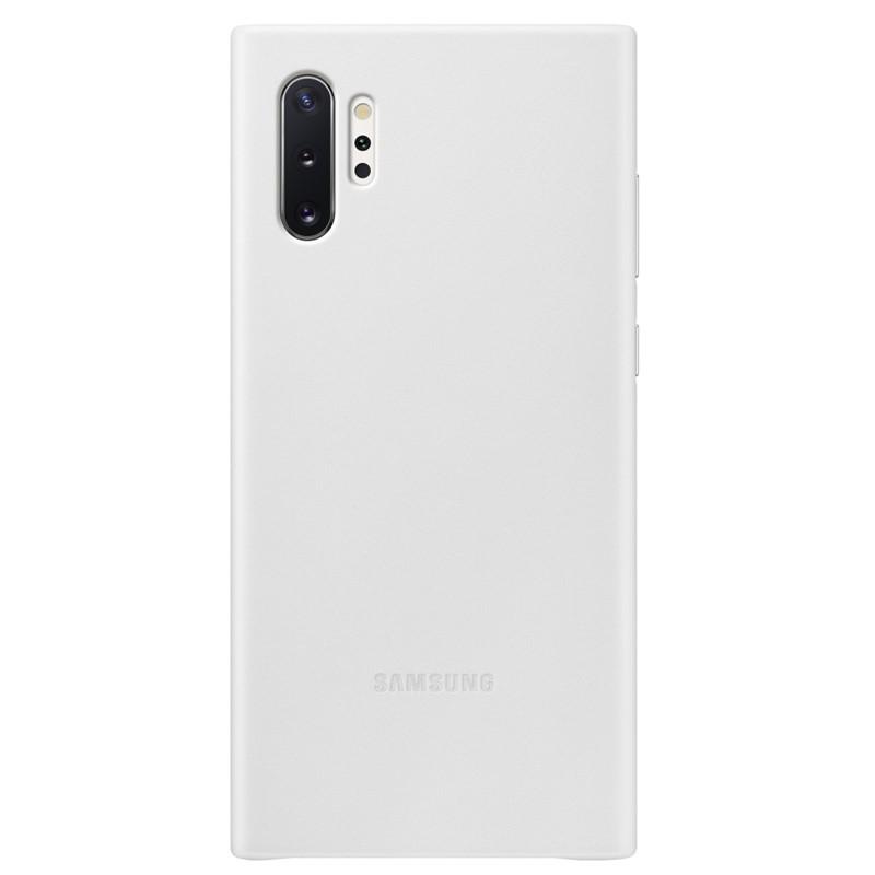 Obrázok Samsung Kožený zadný kryt na Galaxy Note10+ biely (EF-VN975LWEGWW)