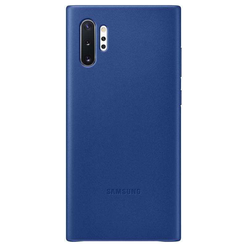 Obrázok Samsung Kožený zadný kryt na Galaxy Note10+ modrý (EF-VN975LLEGWW)