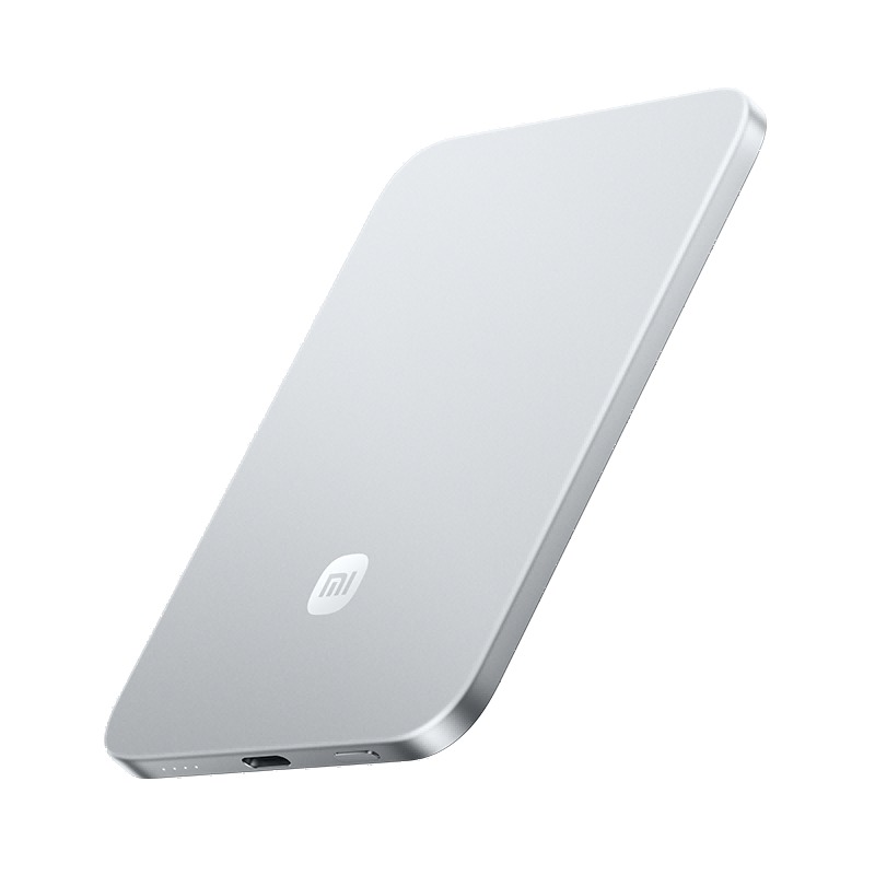 Xiaomi UltraThin Magnetic Power Bank 5000mAh 15W - Glacier Silver
