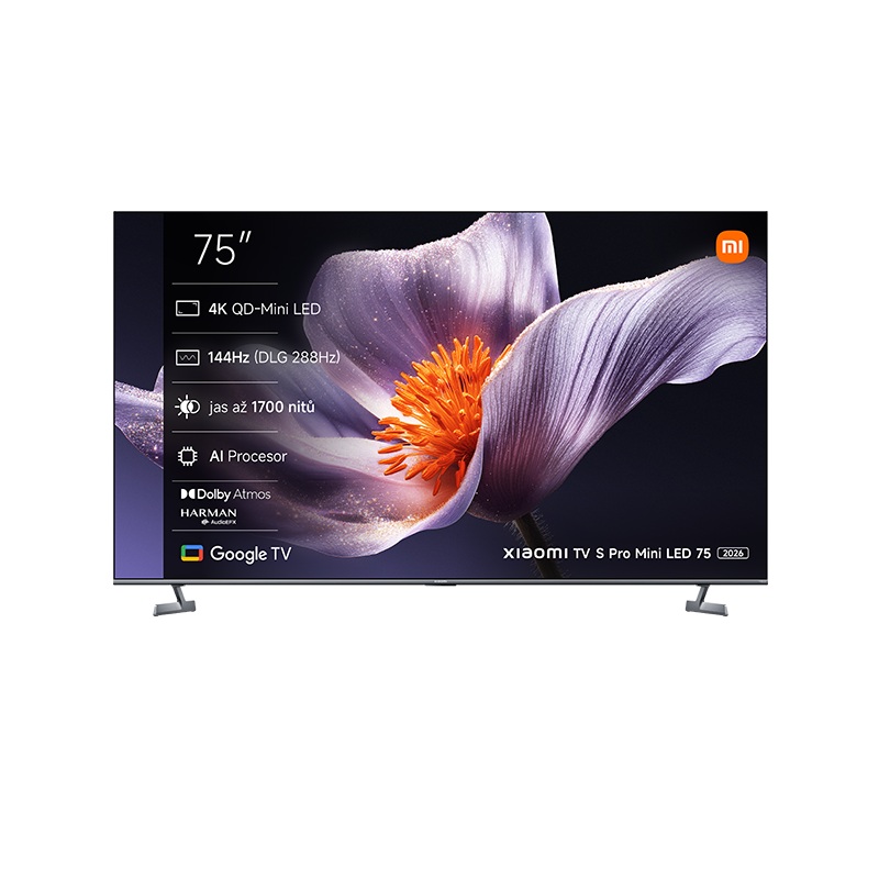Xiaomi/Smart Display S Pro Mini LED 75 2026/75''/4K UHD/Šedá