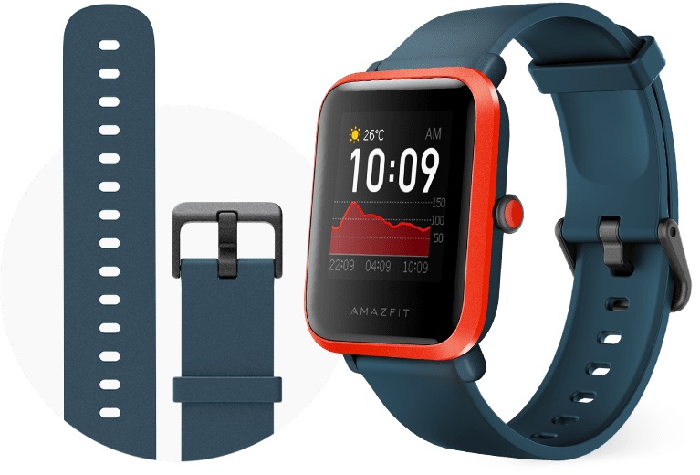 Obrázok Xiaomi Amazfit Bip S - Red Orange (A1821-RO)