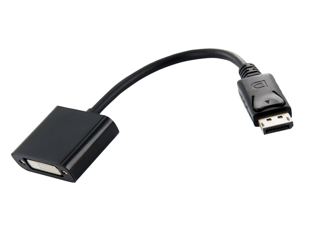 Obrázok 4World Adaptér DisplayPort M - DVI-I 24+5 F Black 08730