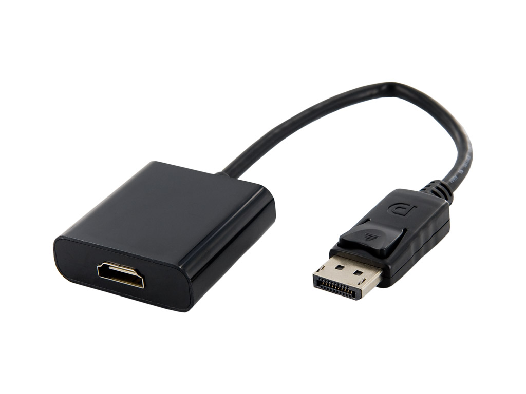 Obrázok 4World Adaptér DisplayPort M - HDMI F kabel Black 08722