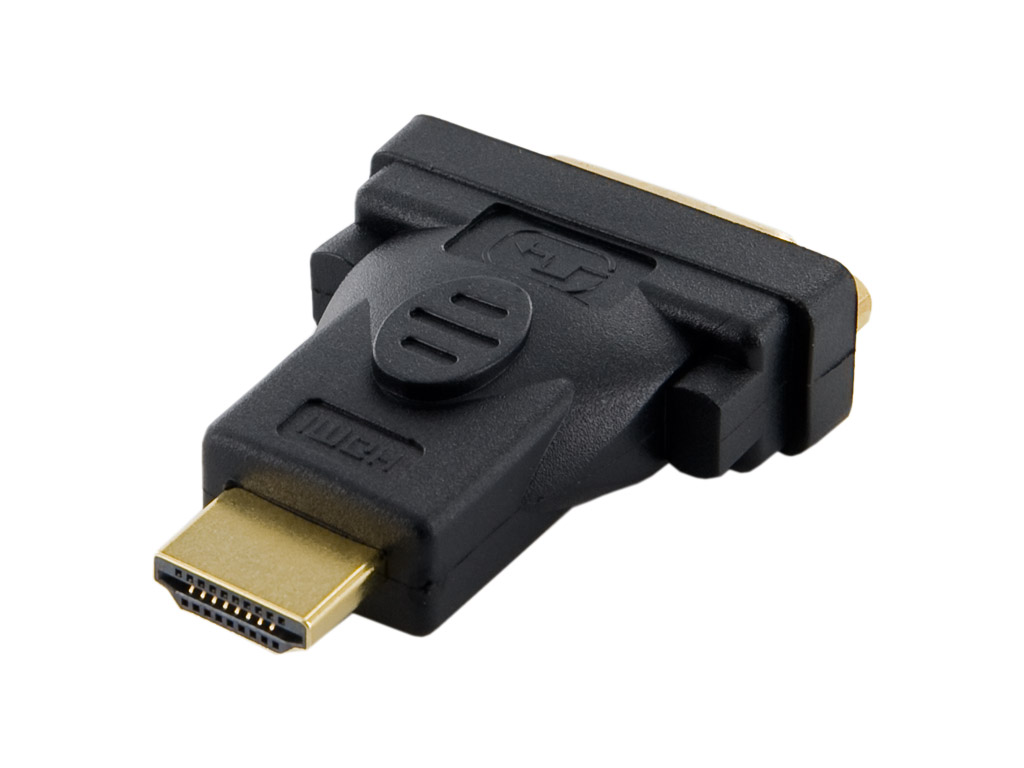 Obrázok 4World Adaptér HDMI M - DVI-D F 24+1 Black 08723