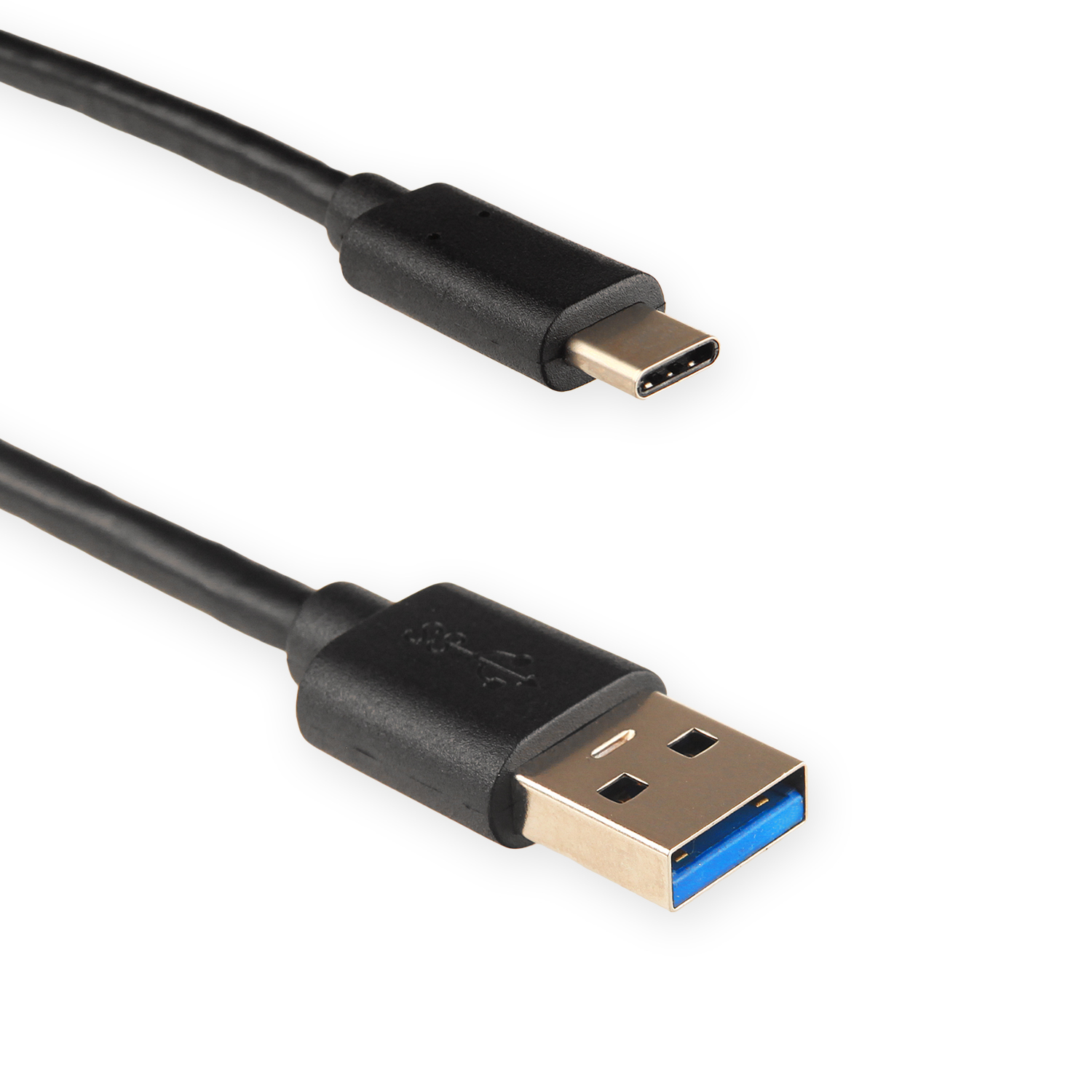 Obrázok 4World Kabel USB C - USB 3.0 AM 1.0m Black 10320