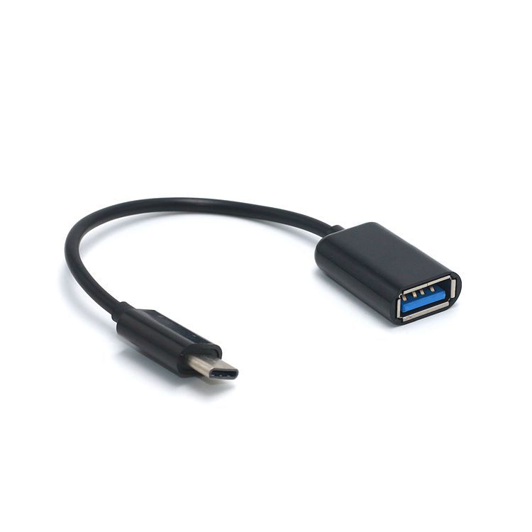 Obrázok 4World Adaptér USB C M - USB 2.0 F Black 10406-OEM