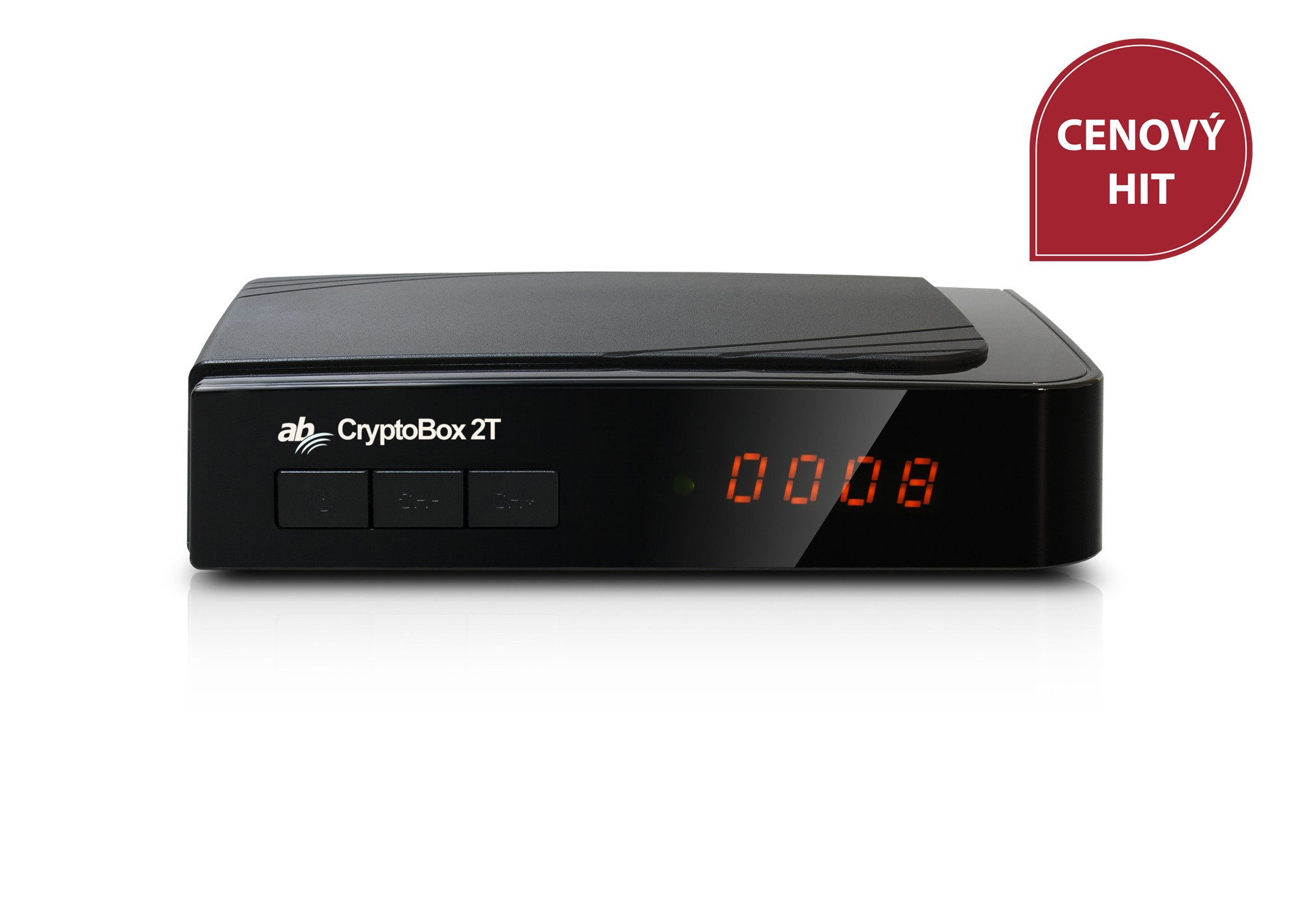 AB CryptoBox 2T HD terestriálny/káblový prijímač