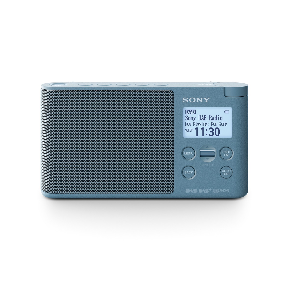 Sony radiopřijímač XDRS41DL.EU8 DAB tuner modrý