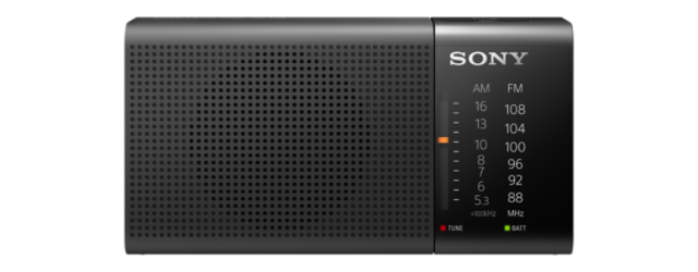 Sony rádio ICF-P36 přenosné s reproduktorem