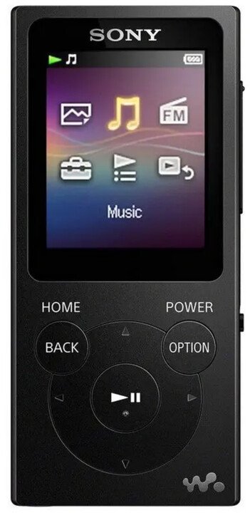 Sony MP3 8GB NW-E394L, černý