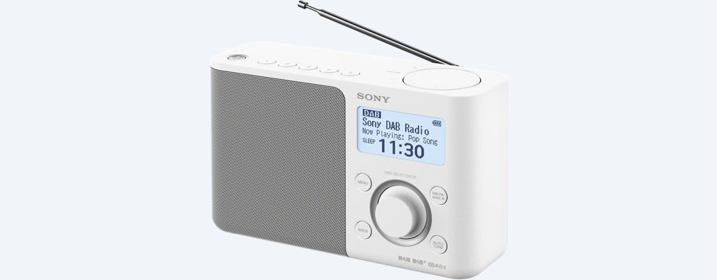Sony rádio XDRS61DW.EU8 přenosné, bílá