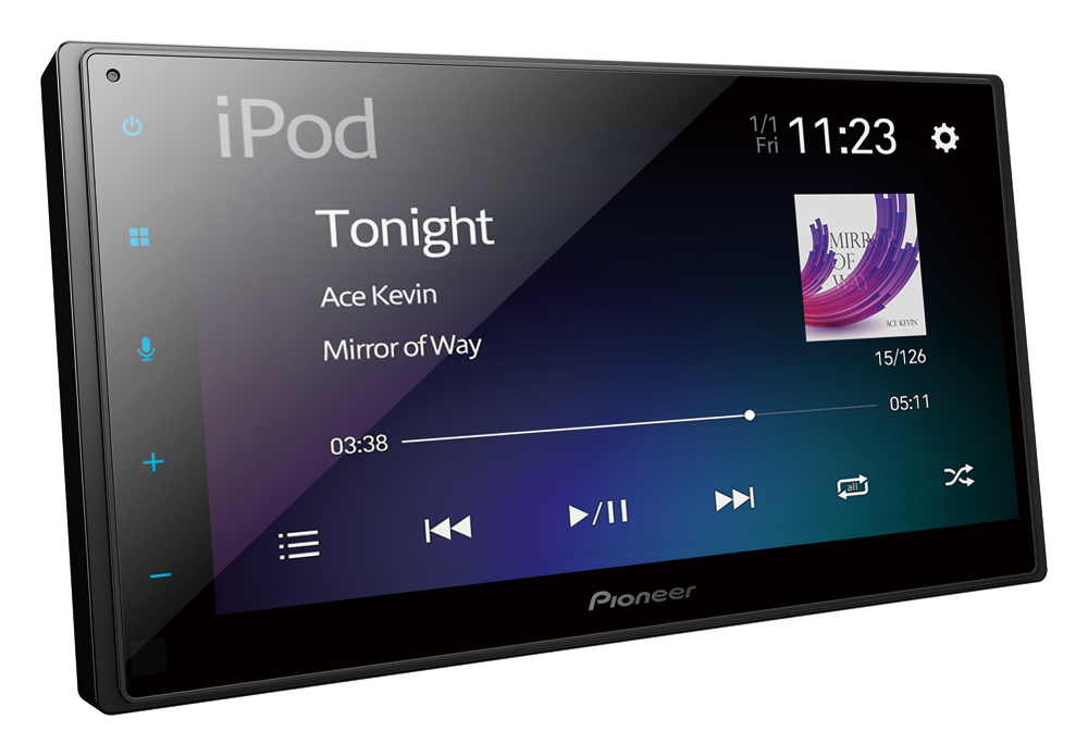 Pioneer SPH-DA160DAB autorádio 2DIN, 6,8'' LCD, DAB+, CarPlay, Android Auto, Bluetooth