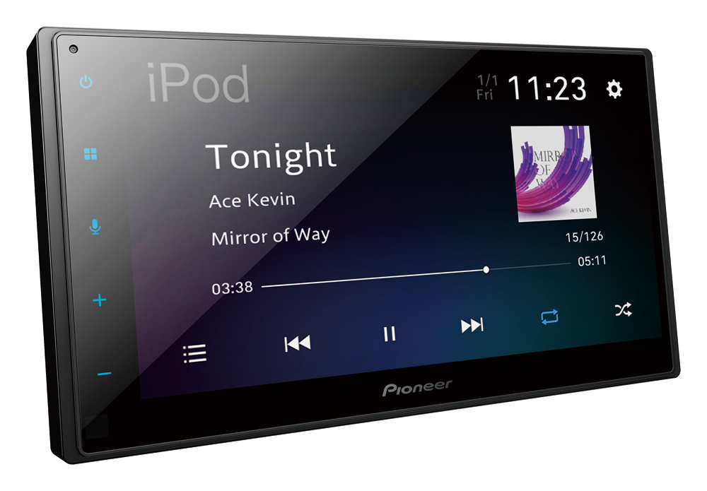 Pioneer SPH-DA360DAB autorádio 2DIN, 6,8'' LCD, DAB+, CarPlay, Android Auto, Wi-Fi, Bluetooth